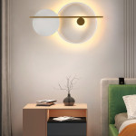 Настенный светодиодный светильник Inodesign Round White 44.4680